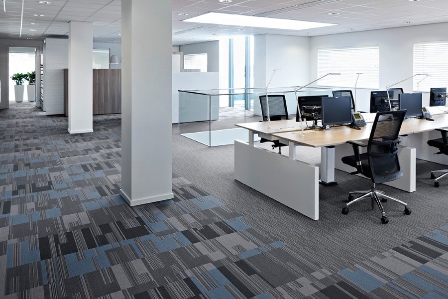 Ofis için ideal flotex halılar